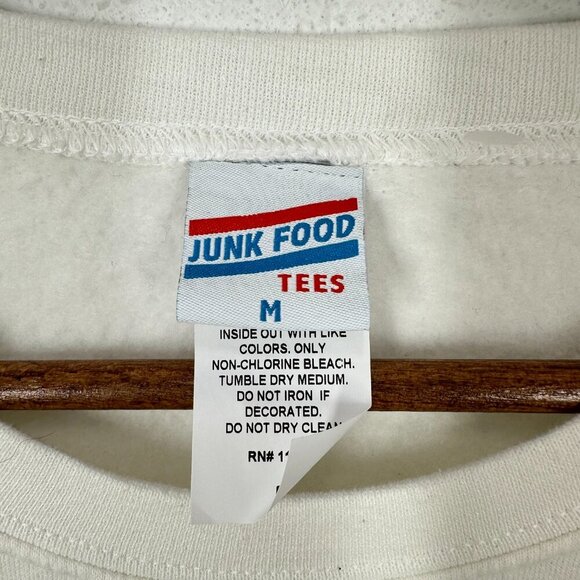 Junk Food Tees Adult Medium‎ ELF Graphic Crewneck Sweatshirt Christmas Holidays - Picture 5 of 5